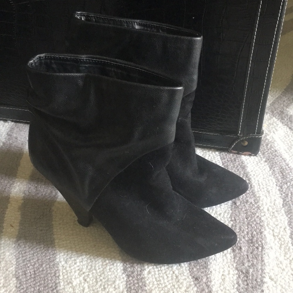 Steve Madden Powerwlk leather boots bootie size 8